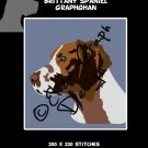 Brittany Spaniel Crochet Graphghan Blanket Pattern