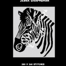 Zebra Crochet Graphghan Blanket Pattern