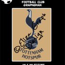 Tottenham Football Club logo crochet graphghan blanket pattern