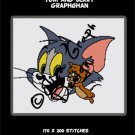 Tom and Jerry Crochet Graphghan Blanket Pattern