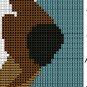 English Cocker Spaniel CROSS STITCH Pattern, CROCHET Graphghan Blanket Pattern