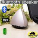 Portable Bluetooth speaker pyramid