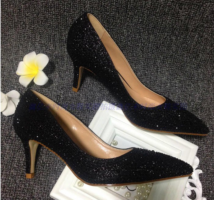pumps with bling