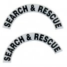 Reflective Helmet Crescent - SEARCH & RESCUE