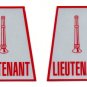 Reflective Helmet Trapezoid - LIEUTENANT