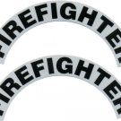 Reflective Helmet Crescent - FIREFIGHTER