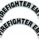 Reflective Helmet Crescent - FIREFIGHTER EMT