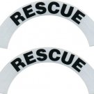 Reflective Helmet Crescent - RESCUE