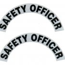 Reflective Helmet Crescent - SAFETY OFFICER