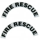 Reflective Helmet Crescent - FIRE RESCUE