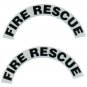 Reflective Helmet Crescent - FIRE RESCUE