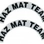 Reflective Helmet Crescent - HAZ MAT TEAM