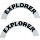 Reflective Helmet Crescent - EXPLORER