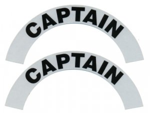 Reflective Helmet Crescent - CAPTAIN