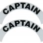 Reflective Helmet Crescent - CAPTAIN