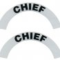 Reflective Helmet Crescent - CHIEF