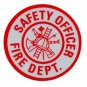 3" Round Reflective Decal - SAFETY OFFICER