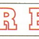 Outside Window Banner Decals - FIRE-RESCUE
