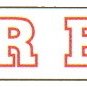 Outside Window Banner Decals - FIRE-RESCUE