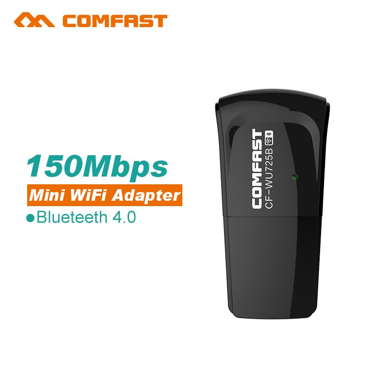Comfast Bluetooth 4.0 150Mbps Mini Wireless USB WI-FI Adapter