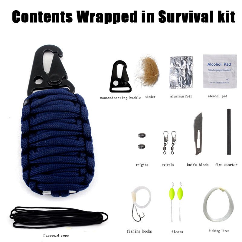 Paracord Grenade Survival Kit