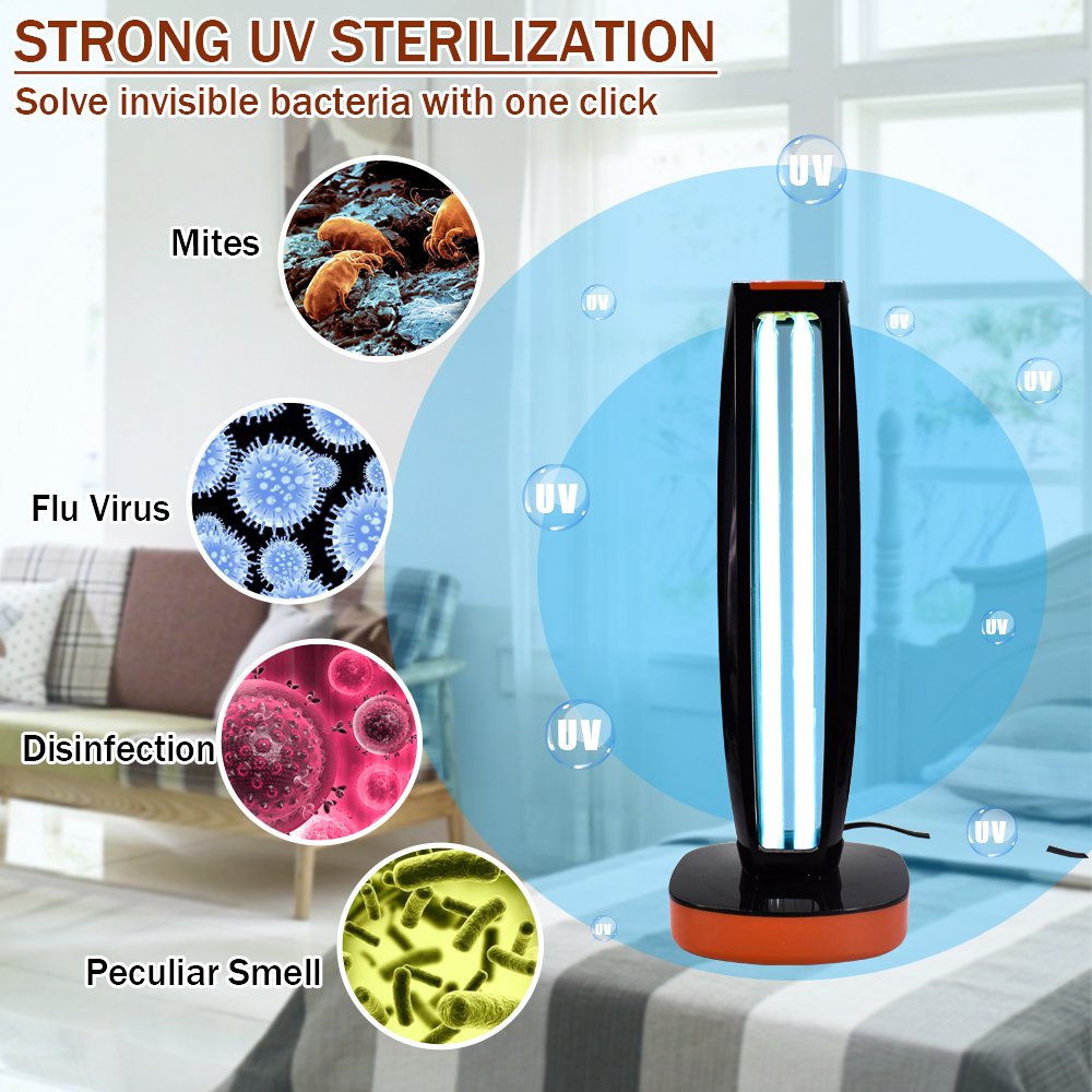 Ultraviolet Sterilization Lamp With Remote 8611