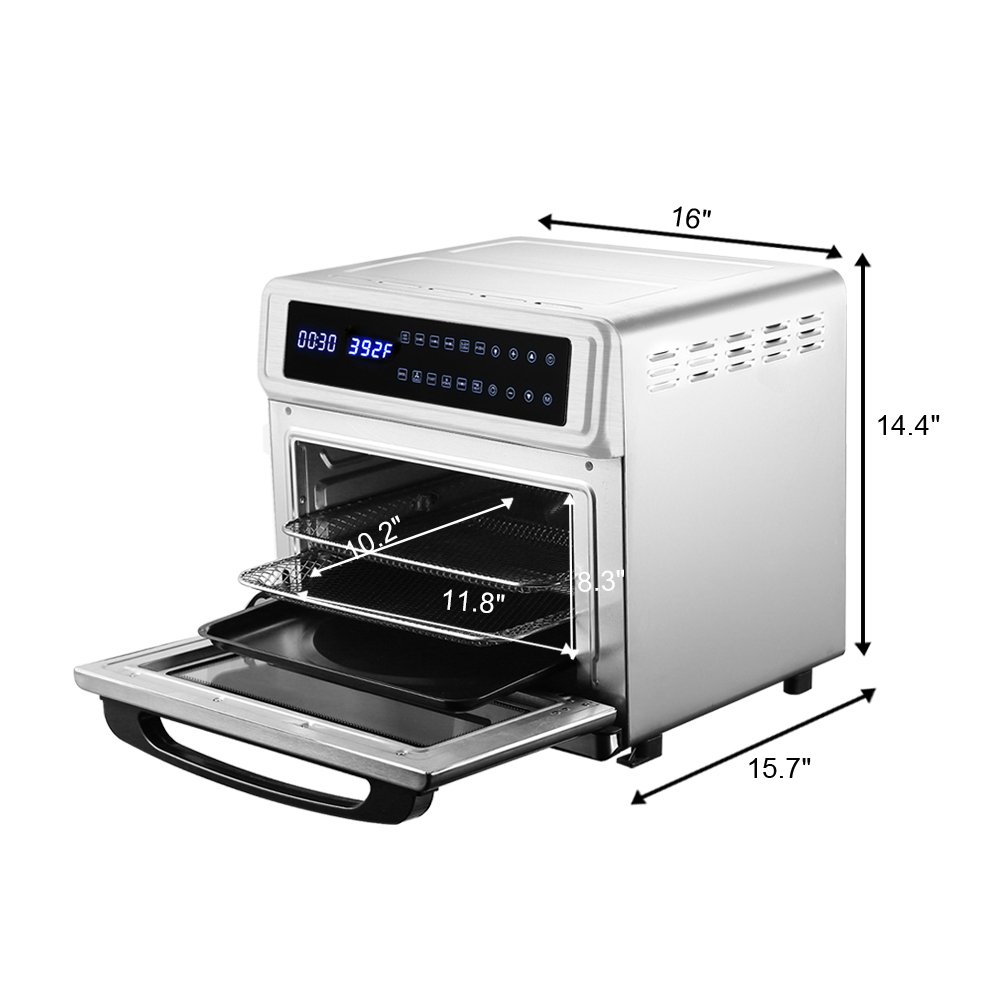 ZOKOP 20L 1700W Air Fryer Silver