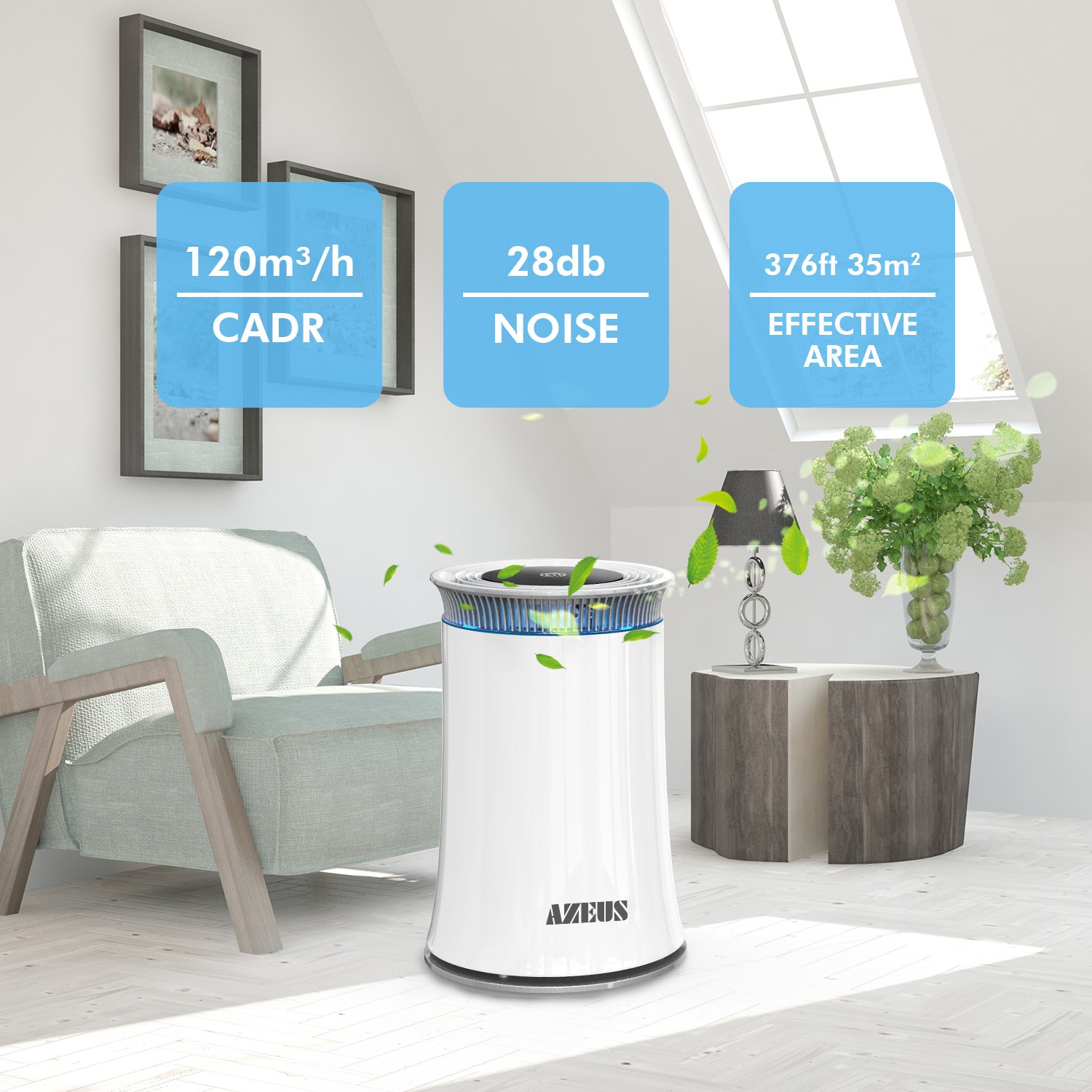 AZEUS KJ120GC10 High CADR Air Purifier