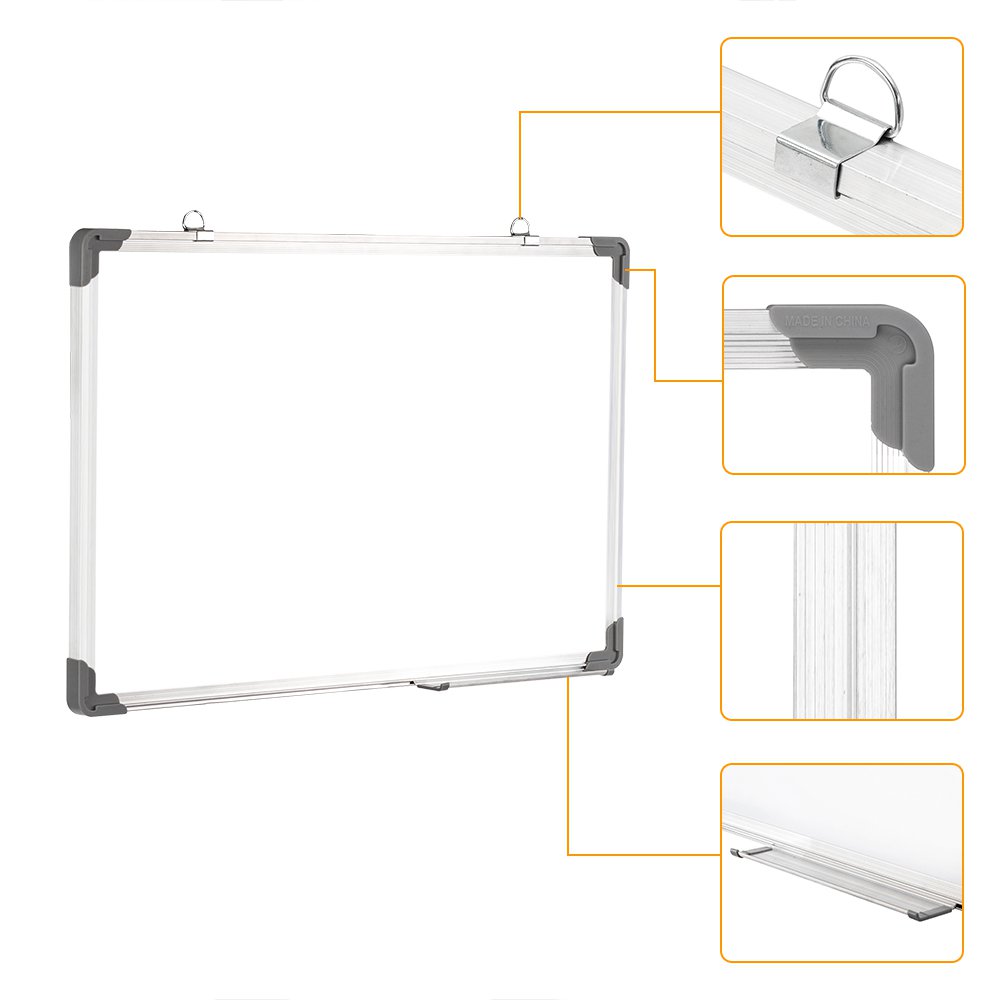 24 X 16 Magnetic Dry Erase Whiteboard With Marker And Eraser And Magnets