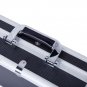 Aluminum Lock Hard Storage Carry Case Black
