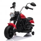 Kids Electric Ride On Motorcycle with Training Wheels Red