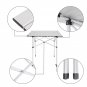 Aluminum Square Folding Camping Table