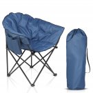 Alloy Steel Camping Chair Blue