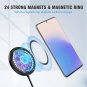 DBPOWER Qi Wireless Charging Pad with Magnetic Ring (15W Max)