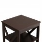 Double Cross Side Table Coffee