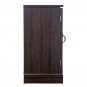 47-Inch 1400W Log Fireplace TV Cabinet with Remote