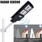 60W 80-LED Solar Sensor Outdoor Light with Remote