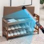 Portable 20W Ultraviolet UV Disinfection Lamp Black
