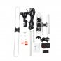 Leadzm TA-101B 360Â°Rotation UV 45-860MHz 22-38dB Open Antenna Black