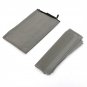 12-Lattice Dual Rows Non-woven Fabric Shoe Rack Gray