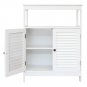 2-Door Storage Cabinet White