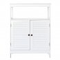 2-Door Storage Cabinet White