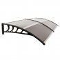 6.6' x 3.1'  Bracket Door & Window Awning Brown