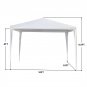 10FT x 10FT Outdoor Waterproof Tent White