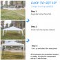 10FT x 10FT Outdoor Waterproof Tent White