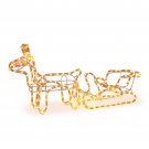 192 Lights Garden Festival Decoration Deer Snow Car Ricet