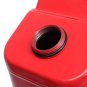 5-Gallon Cold-Rolled Plate Petrol Diesel Gas Jerry Can with Oil Pipe Red