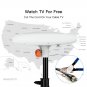 Leadzm TA-A1 150 Miles Omni-directional TV Antenna