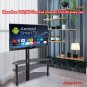 Leadzm 32-65" Corner Floor TV Stand with Swivel Bracket
