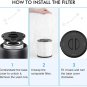 KOIOS B-D02L H13 HEPA Filter Purifier Black